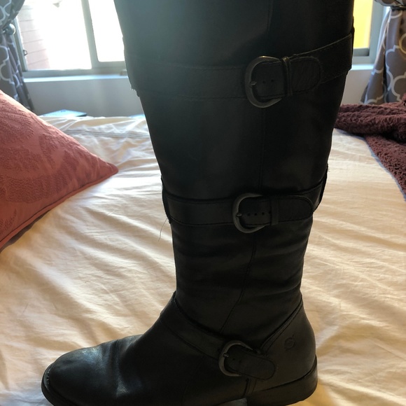 born tall boots wide calf